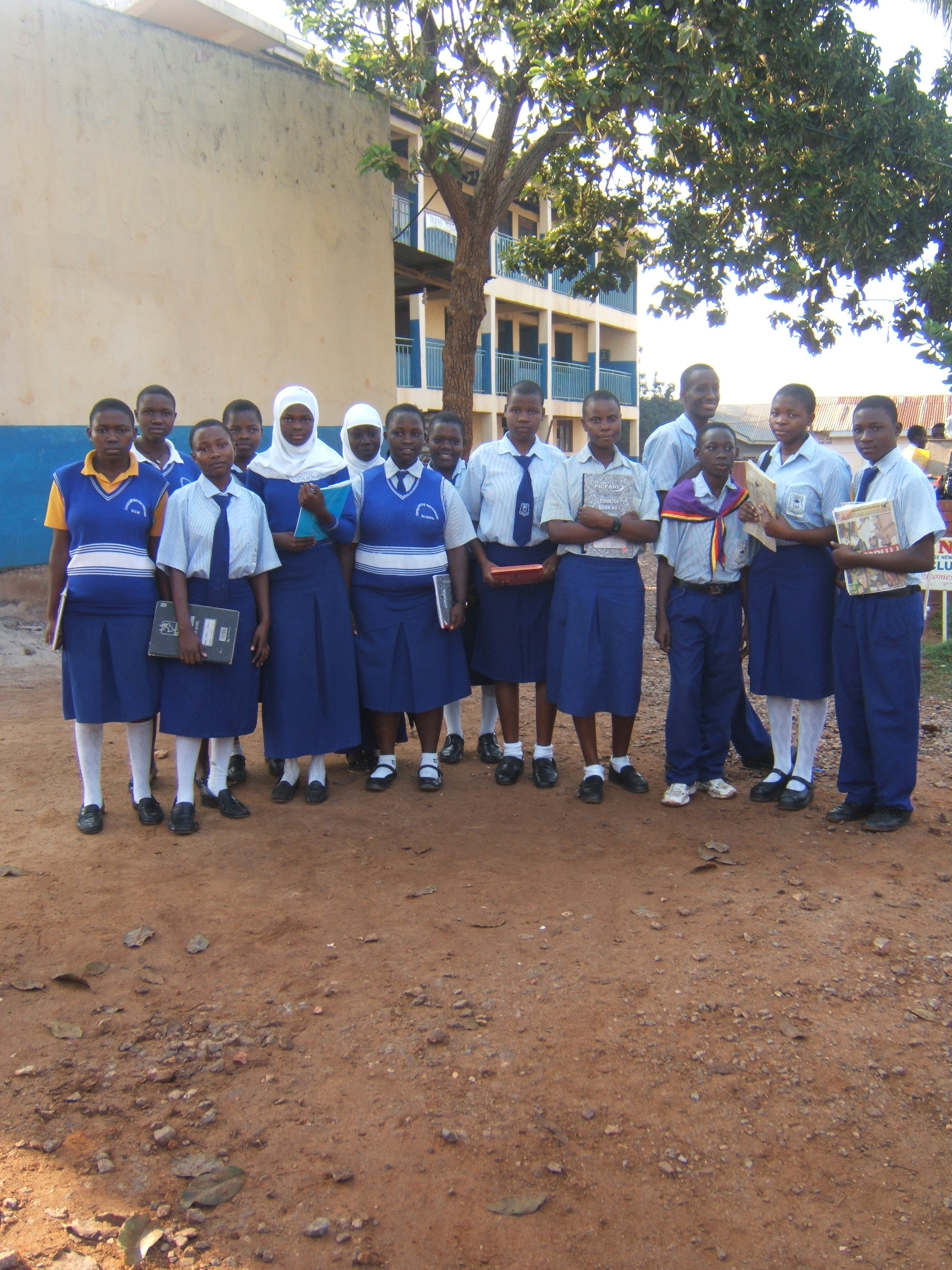 Students ready for class